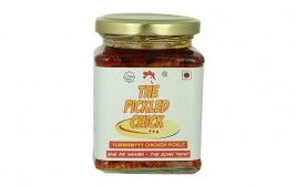The Pickled Chick Chicken Pickle (The Goan Twist)  Glass Jar  250 grams